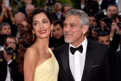 George Clooney and his wife Amal Clooney attend the 'Money Monster' premiere during the 69th annual Cannes Film Festival at the Palais des Festivals on May 12, 2016 in Cannes, France.   
