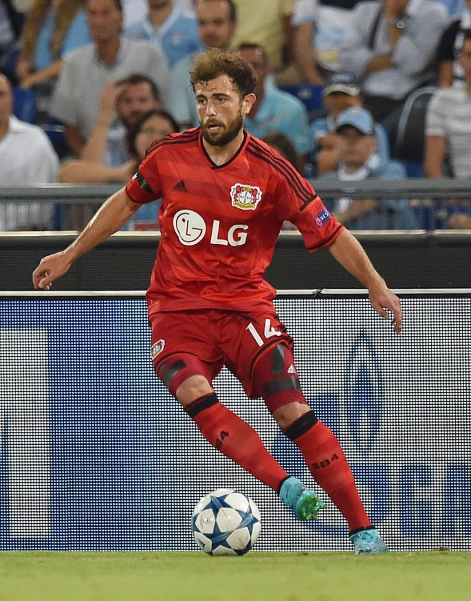 Bayer Leverkusen forward Admir Mehmedi.