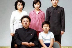 North Korean Leader Kim Jong Il, bottom left, poses with his first-born son Kim Jong Nam, bottom right, in this 1981 family photo in Pyongyang, North Korea.   
