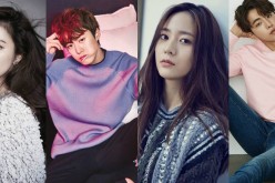 (L-R) Shin Se-Kyung, Gong Myung, f(x)'s Krystal Jung and Nam Joo-Hyuk star in the tvN drama 'Bride of the Water God.'