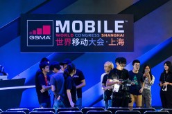 Participants discuss at Mobile World Congress Shanghai 2016
