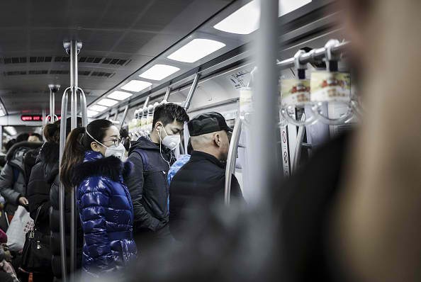 Chinese citizens are forced to wear face masks to protect themselves from harmful particles in the air.