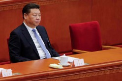 President Xi Jinping at the National People's Congress.