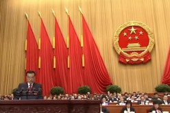 Premier Li Keqiang delivers the annual government work report at the 5th Plenum of the 12th National People’s Congress at the Great Hall of the People in Beijing on March 5, 2017.