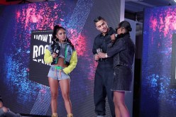 Karrueche Tran, Quincy Combs and DeJ Loaf speak onstage during the BET How To Rock: Denim show - Inside at Milk Studios on August 10, 2016 in New York City. 