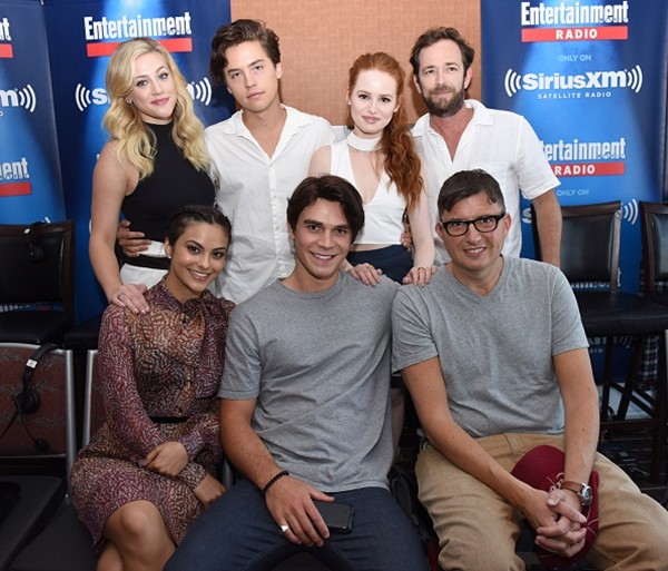 'Riverdale' stars Luke Perry, Madelaine Petsch, Cole Sprouse and Lili Reinhart join writer Roberto Aguirre-Sacasa at SiriusXM's Entertainment Weekly Radio Channel Broadcasts From Comic-Con 2016.