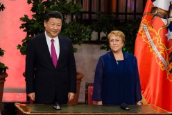 China's initiatives to cooperate with Latin America were formalized during President Xi's visit with Chilean President Michele Bachelet.