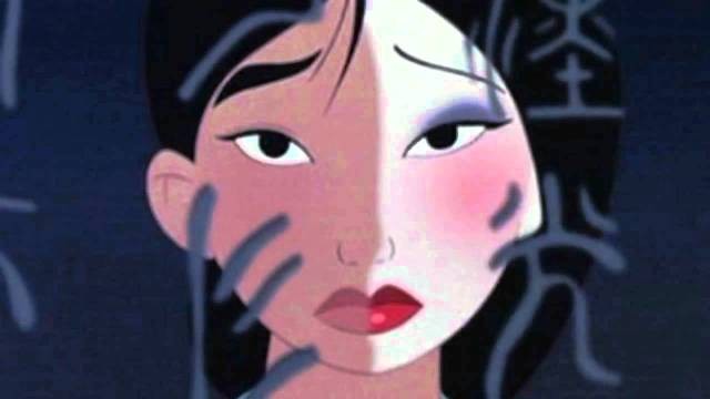 A screenshot of the 1998 Disney animated film "Mulan."
