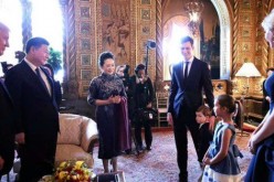 Presidential daughter Ivanka Trump's children, Arabella and Joseph, serenaded President Xi Jinping during his visit to Florida.
