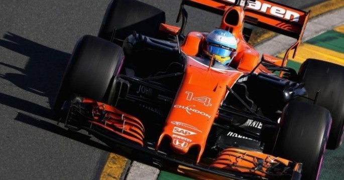 McLaren's Formula One car for the Shanghai Grand Prix.
