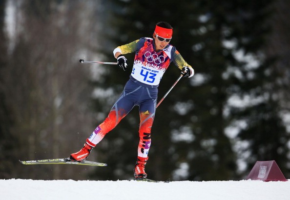 Dandan Man of China competes in the Sochi 2014 Winter Olympics