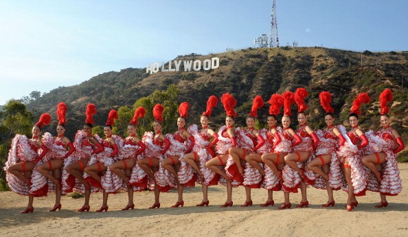 Moulin Rouge Dancers Visit Los Angeles