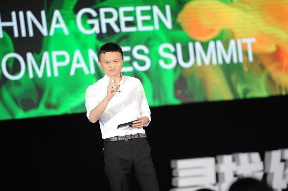 Jack Ma at the 2017 China Green Companies Summit