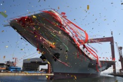 China launches first domestically made aircraft carrier.