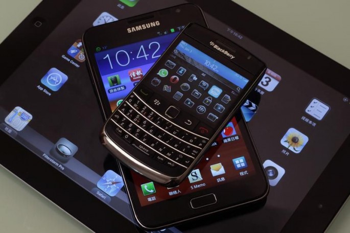 Blackberry and Samsung