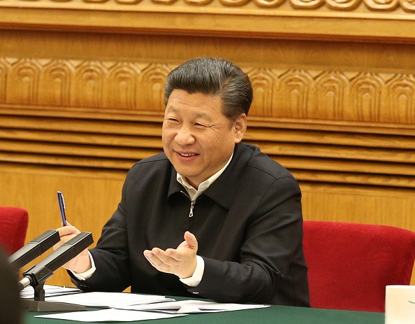 Chinese President Xi Jinping presides over a symposium on cyberspace security and informatization.