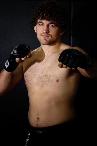 Ben 'Funky' Askren poses for a photo during a ONE FC media workout at Far East Square on May 16, 2014 in Singapore, two weeks before his ONE FC debut at 'ONE FC: HONOR & GLORY.' 