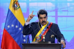 Venezuela's President Nicolas Maduro speaks during a ceremony marking the opening of the new court term in Caracas, Venezuela 