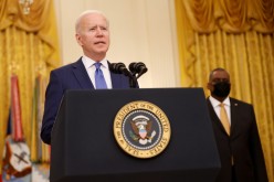 U.S. President Joe Biden delivers remarks on International Women?s Day at the White House in Washington, U.S.