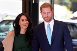 Britain's Prince Harry and Meghan, Duchess of Sussex, arrive to attend the WellChild Awards Ceremony
