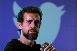 Twitter CEO Jack Dorsey addresses students during a town hall at the Indian Institute of Technology (IIT) in New Delhi, India,