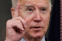 U.S. President Joe Biden speaks about the mass shooting in Colorado from the State Dining Room at the White House in Washington, U.S