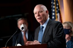 Sen. Ben Cardin (D-MD), speaks during a news conference at the U.S. Capitol in Washington, U.S