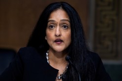 Vanita Gupta, president and CEO of the Leadership Conference on Civil & Human Rights, testifies during the Senate Judiciary 