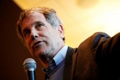 U.S. Senator Sherrod Brown (D-OH) speaks at a meet and greet on his 