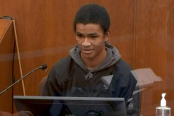 Cup Foods store employee Christopher Martin speaks as a witness on the third day of the trial of former Minneapolis police officer Derek Chauvin 