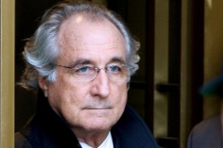 Accused swindler Bernard Madoff exits the Manhattan federal court house in New York, U.S. 