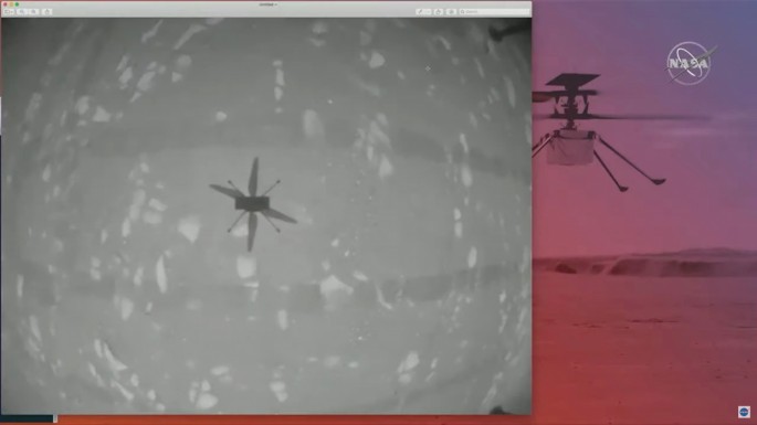 NASA scores Wright Brothers moment with first helicopter flight on Mars