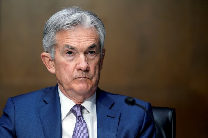 Federal Reserve Chairman Jerome Powell testifies before the Senate on Capitol Hill in Washington, U.S.