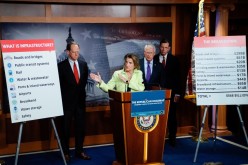 Shelley Capito (R-WV) speaks during a news conference to introduce the Republican infrastructure plan, at the U.S. Capitol in Washington, 