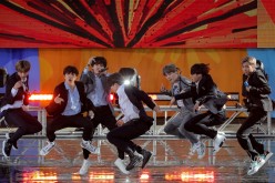 Members of K-Pop band, BTS perform on ABC's 'Good Morning America' show in Central Park in New York City, U.S.,