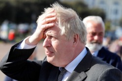 Britain's Prime Minister Boris Johnson visits Llandudno, Wales, Britain