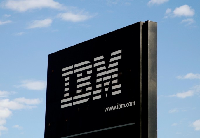 The sign at the IBM facility near Boulder, Colorado September 8, 2009. International Business Machines Corp. repeated that it expects to earn "at least" 