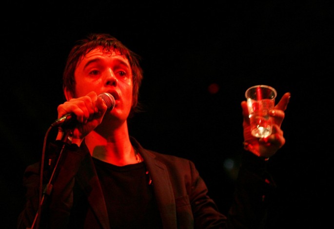 UK singer Pete Doherty of Baby Shambles performs during a concert at "Primavera Sound 2006" (Spring Sound) in Barcelona 