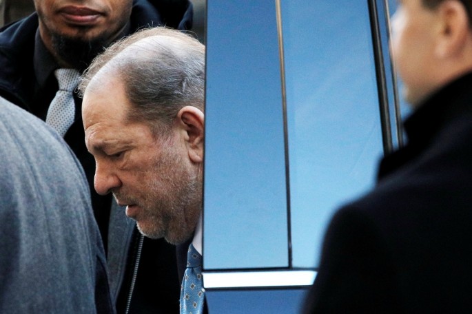 Film producer Harvey Weinstein arrives at New York Criminal Court ahead of the fifth day of jury deliberations for his sexual assault trial in the Manhattan borough of New York City,