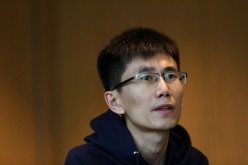 Shen Peng, founder and CEO of Chinese online insurance technology firm Waterdrop Inc, speaks during an interview with Reuters ahead of the company’s U.S.