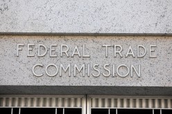 Signage is seen at the Federal Trade Commission headquarters in Washington, D.C., U.S.,