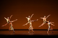 Members of The Royal Ballet rehearse 