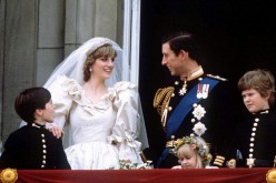 Prince Charles and Princess Diana stand on the balcony of Buckingham Palace in London, following their wedding at St. Pauls Cathedral,