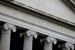 The United States Department of the Treasury is seen in Washington, D.C., U.S