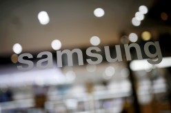 The logo of Samsung Electronics is seen at its headquarters in Seoul, South Korea
