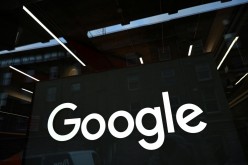 The Google logo is seen on on the company's European headquarters in Dublin, Ireland,