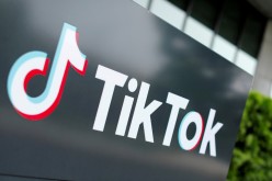 The TikTok logo is pictured outside the company's U.S. head office in Culver City, California, U.S.,