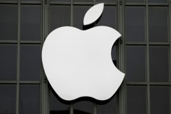 The Apple Inc logo is shown outside the company's 2016 Worldwide Developers Conference in San Francisco, California, U.S