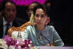 State Counsellor of Myanmar Aung San Suu Kyi attends the 22nd ASEAN Plus Three Summit in Bangkok, Thailand,