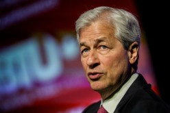 JPMorgan Chase CEO Jamie Dimon speaks at the North America's Building Trades Unions (NABTU) 2019 legislative conference in Washington, U.S.